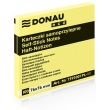 Self-adhesive Pad , 76x76mm, 1x100 sheets, light yellow, a DONAU ECO 7593001PL-11