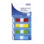 Filing Index Tabs PP 12x45mm 4x35 tabs assorted colours