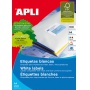 Etykiety uniwersalne APLI, 105x42,4mm, białe, Etykiety samoprzylepne, Papier i etykiety