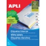 Etykiety uniwersalne APLI, 52,5x21,2mm, prostokątne, białe 100 ark., Etykiety samoprzylepne, Papier i etykiety