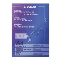 Pencil Carbon Paper DONAU, waxed, A4, 100pcs, violet