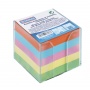 Kostka DONAU nieklejona, w pudełku, 92x92x82mm, mix kolorów
