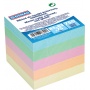Kostka DONAU nieklejona, 83x83x75mm, mix kolorów, Kostki, Papier i etykiety