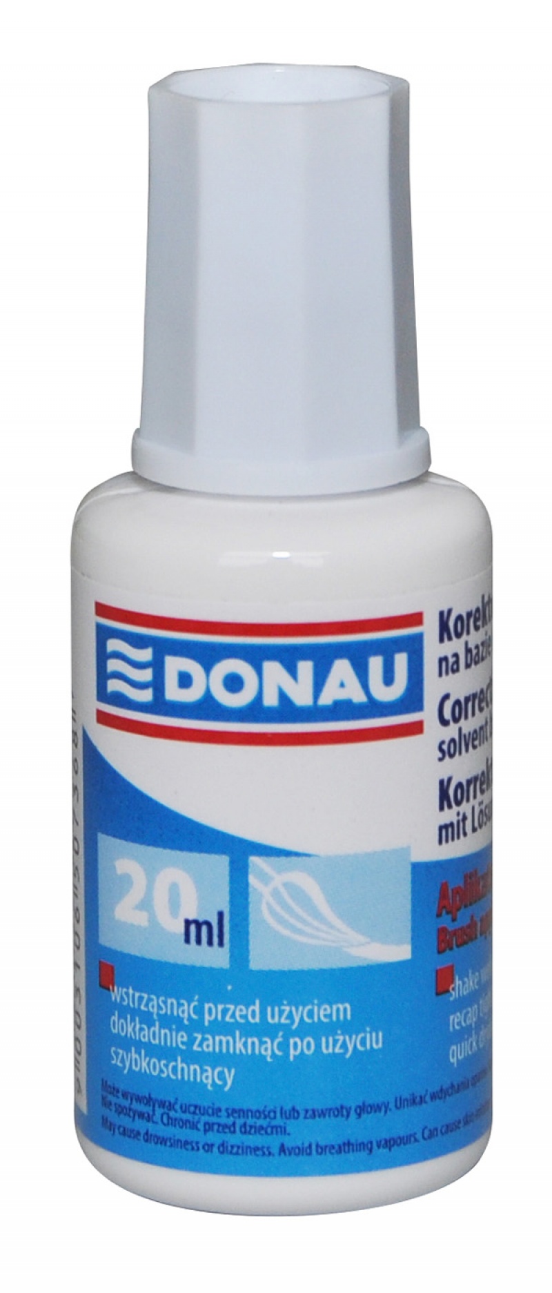 Correction Liquid DONAU, brush applicator, 20ml