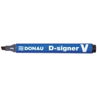 Permanent Marker D-Signer V chisel 2-4mm (line) black