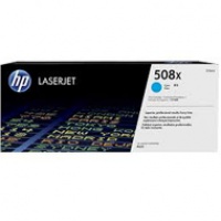 Toner HP 508X do Color LaserJet M552/553 | 9 500 str. | cyan, Tonery, Materiały eksploatacyjne