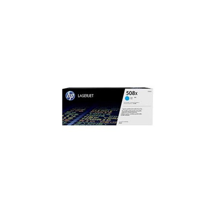 Toner HP 508X do Color LaserJet M552/553 | 9 500 str. | cyan, Tonery, Materiały eksploatacyjne