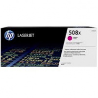 Toner HP 508X do Color LaserJet M552/553 | 9 500 str. | magenta, Tonery, Materiały eksploatacyjne
