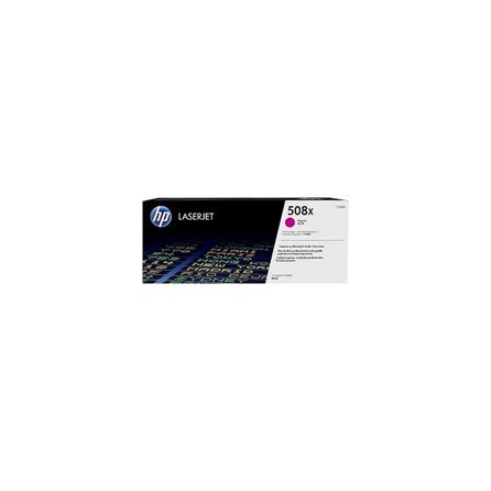 Toner HP 508X do Color LaserJet M552/553 | 9 500 str. | magenta, Tonery, Materiały eksploatacyjne