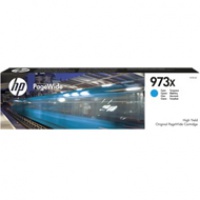Tusz HP 973X do PageWide Pro 452DW/DWT, 477DW/DWT | 7 000 str. | cyan, Tusze, Materiały eksploatacyjne