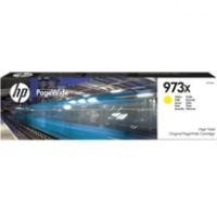 Tusz HP 973X do PageWide Pro 452DW/DWT, 477DW/DWT | 7 000 str. | yellow, Tusze, Materiały eksploatacyjne