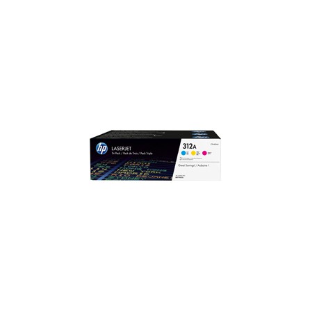 Toner HP 312A do Color Laser Pro M476 3pack | 3 x 2 700 str. | CMY, Tonery, Materiały eksploatacyjne