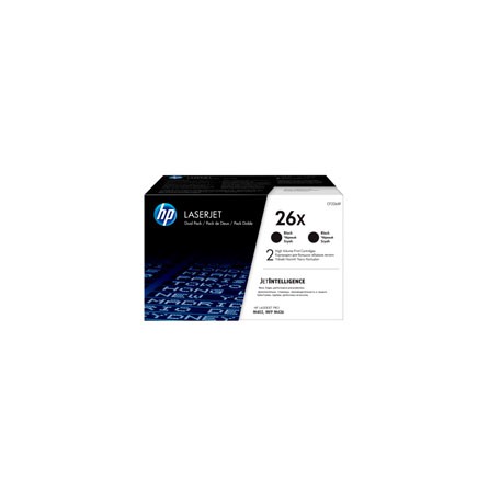 Toner HP 26X do LaserJet Pro M402/426 | 2x 9 000 str. | black, Tonery, Materiały eksploatacyjne