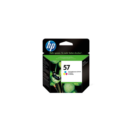 Tusz HP 57 Deskjet 450/5150/5550, PSC 1215/1216/1315 | 500 str. | CMY, Tusze, Materiały eksploatacyjne