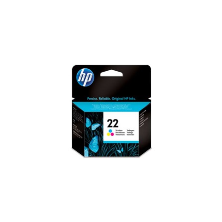 Tusz HP 22 do Deskjet 3940/D2360/D2460/F380 | 165 str. | CMY, Tusze, Materiały eksploatacyjne