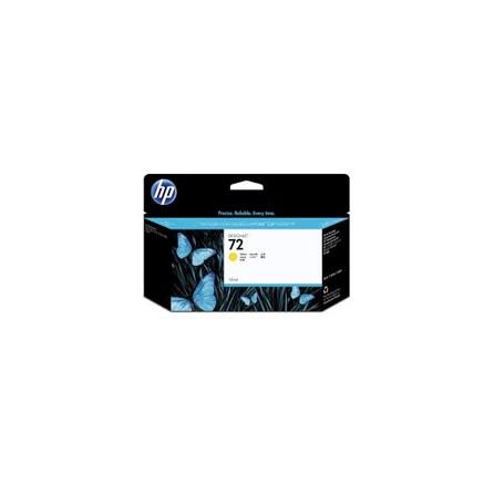 Tusz HP 72 Vivera do Designjet T610/1100/1200/1300 | 130ml | yellow, Tusze, Materiały eksploatacyjne