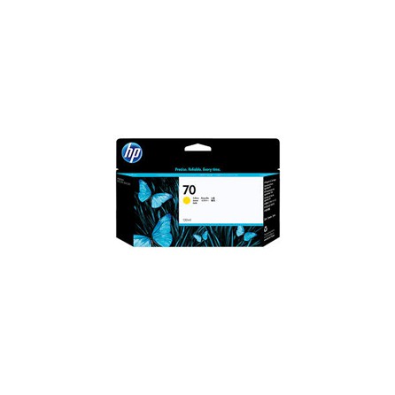 Tusz HP 70 Vivera do Designjet Z2100/3100/3200/5200 | 130 ml | yellow, Tusze, Materiały eksploatacyjne