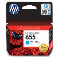 Tusz HP 655 do Deskjet 3525/4615/4625/5525/6525 | 600 str. | cyan, Tusze, Materiały eksploatacyjne