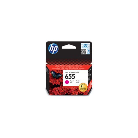 Tusz HP 655 do Deskjet 3525/4615/4625/5525/6525 | 600 str. | magenta, Tusze, Materiały eksploatacyjne