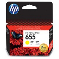 Tusz HP 655 do Deskjet 3525/4615/4625/5525/6525 | 600 str. | yellow, Tusze, Materiały eksploatacyjne
