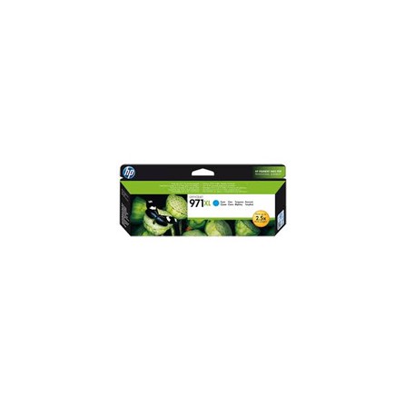 Tusz HP 971XL do Officejet Pro X451DW/476DW/551DW/576DW | 6 600 str. | cyan, Tusze, Materiały eksploatacyjne