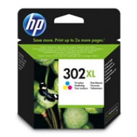 Tusz HP 302XL do Deskjet 1110/2130/3630 | 330 str. | CMY, Tusze, Materiały eksploatacyjne
