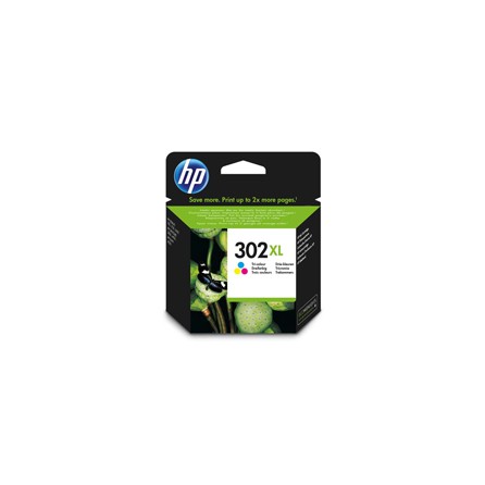 Tusz HP 302XL do Deskjet 1110/2130/3630 | 330 str. | CMY, Tusze, Materiały eksploatacyjne