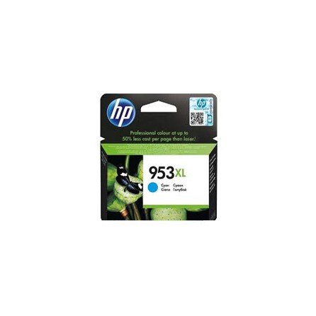 Tusz HP 953XL do OfficeJet Pro 8210/8710/8715/8720/8725 | 1 600 str. | cyan, Tusze, Materiały eksploatacyjne