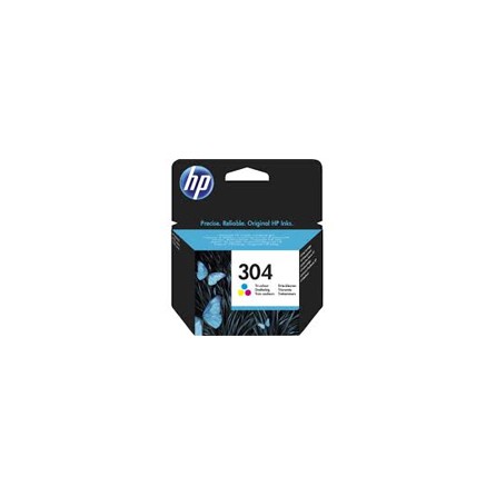 Tusz HP 304 do Deskjet 3720/30/32 | 100 str. | CMY, Tusze, Materiały eksploatacyjne