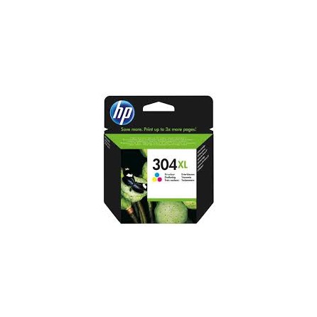Tusz HP 304XL do Deskjet 3720/30/32 | 300 str. | CMY, Tusze, Materiały eksploatacyjne