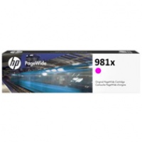 Tusz HP 981XL do PageWide Color 556dn | 10 000 str. | magenta, Tusze, Materiały eksploatacyjne