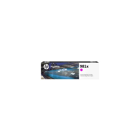 Tusz HP 981XL do PageWide Color 556dn | 10 000 str. | magenta, Tusze, Materiały eksploatacyjne