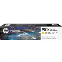 Tusz HP 981XL do PageWide Color 556dn | 10 000 str. | yellow, Tusze, Materiały eksploatacyjne