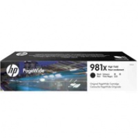 Tusz HP 981XL do PageWide Color 556dn | 11 000 str. | black, Tusze, Materiały eksploatacyjne