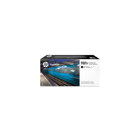 Tusz HP 981XXL Extra HY do PageWide Color 556dn | 20 000 str. | black, Tusze, Materiały eksploatacyjne
