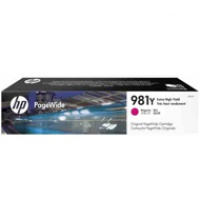 Tusz HP 981XXL Extra HY do PageWide Color 556dn | 16 000 str. | magenta, Tusze, Materiały eksploatacyjne