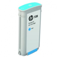 Tusz HP 728 do Designjet T730/T830 | 130ml | cyan, Tusze, Materiały eksploatacyjne