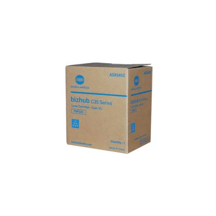 Toner Konica Minolta TNP-22C do Bizhub C35/C35P | 6 000 str.| cyan, Tonery, Materiały eksploatacyjne