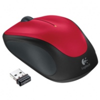 Logitech M235 Wireless mysz optyczna | bezprzewodowa | USB | RED 910-002496, Myszki i klawiatury, Akcesoria komputerowe