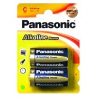 Baterie Panasonic alkaliczne ALKALINE LR14AP/2BP | 2szt., Baterie, Urządzenia i maszyny biurowe