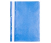 Report File OFFICE PRODUCTS, PP, A4, soft, 100/170 micr., 2 holes perforated, blue