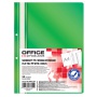 Report File OFFICE PRODUCTS, PP, A4, soft, 100/170 micr., 2 holes perforated, green