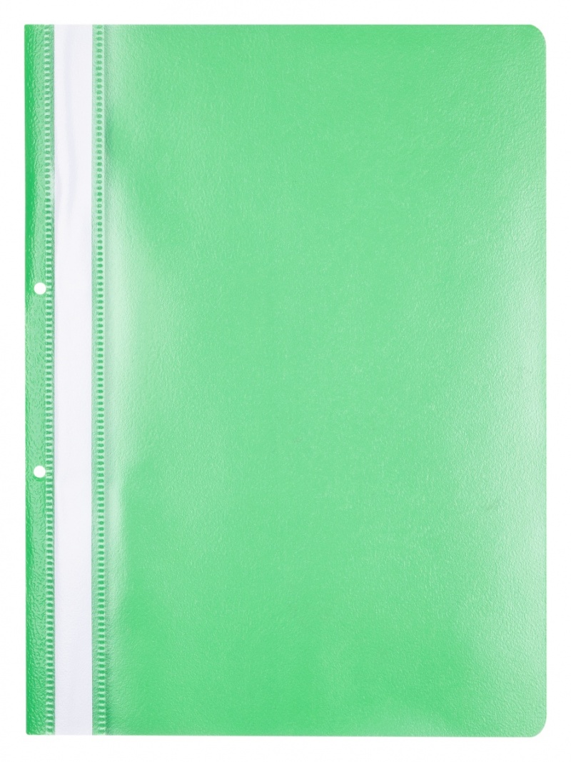 Report File OFFICE PRODUCTS, PP, A4, soft, 100/170 micr., 2 holes perforated, green