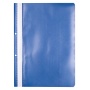 Skoroszyt OFFICE PRODUCTS, PP, A4, 2 otwory, 100/170mikr., wpinany, granatowy, Skoroszyty podstawowe, Archiwizacja dokumentów
