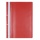 Skoroszyt OFFICE PRODUCTS, PP, A4, 2 otwory, 100/170mikr., wpinany, czerwony