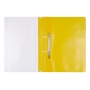 Skoroszyt OFFICE PRODUCTS, PP, A4, 2 otwory, 100/170mikr., wpinany, żółty, Skoroszyty podstawowe, Archiwizacja dokumentów
