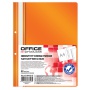 Report File OFFICE PRODUCTS, PP, A4, soft, 100/170 micr., 2 holes perforated, orange