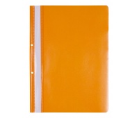 Report File OFFICE PRODUCTS, PP, A4, soft, 100/170 micr., 2 holes perforated, orange
