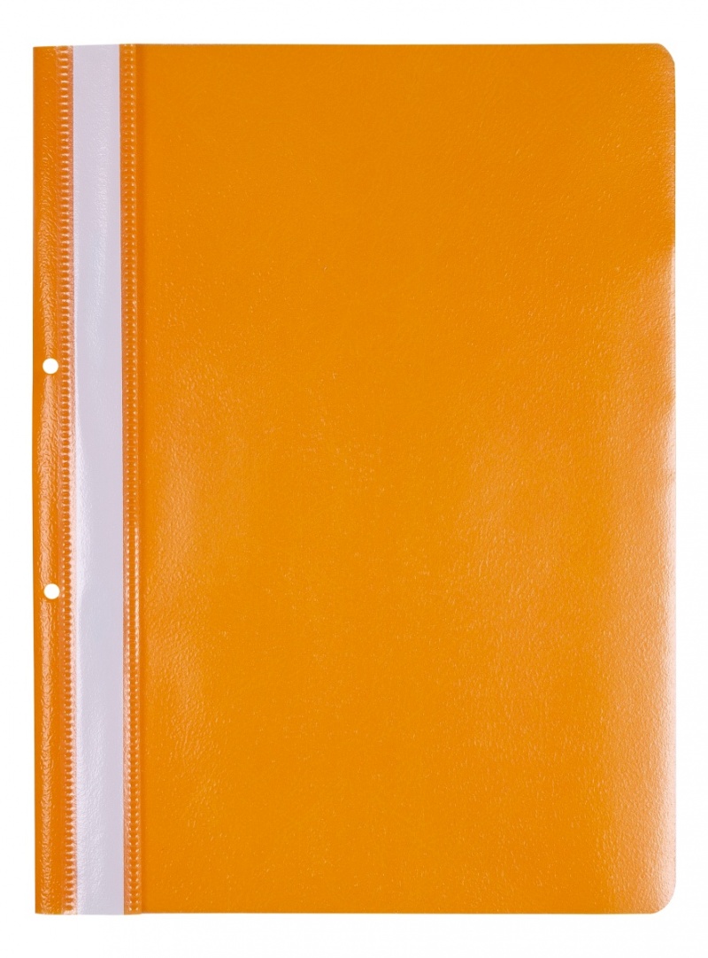 Skoroszyt OFFICE PRODUCTS, PP, A4, 2 otwory, 100/170mikr., wpinany, pomarańczowy, Skoroszyty podstawowe, Archiwizacja dokumentów