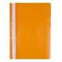 Skoroszyt OFFICE PRODUCTS, PP, A4, 2 otwory, 100/170mikr., wpinany, pomarańczowy, Skoroszyty podstawowe, Archiwizacja dokumentów